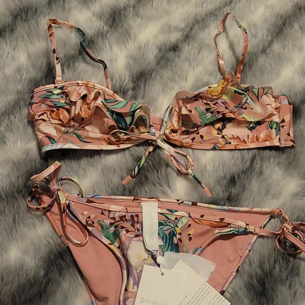 Zimmermann Bellitude frill bikini